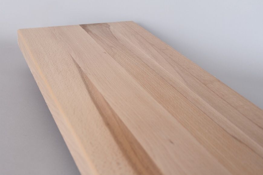 Сходина букова цільна (серцевина) - 120х30х4 см.
